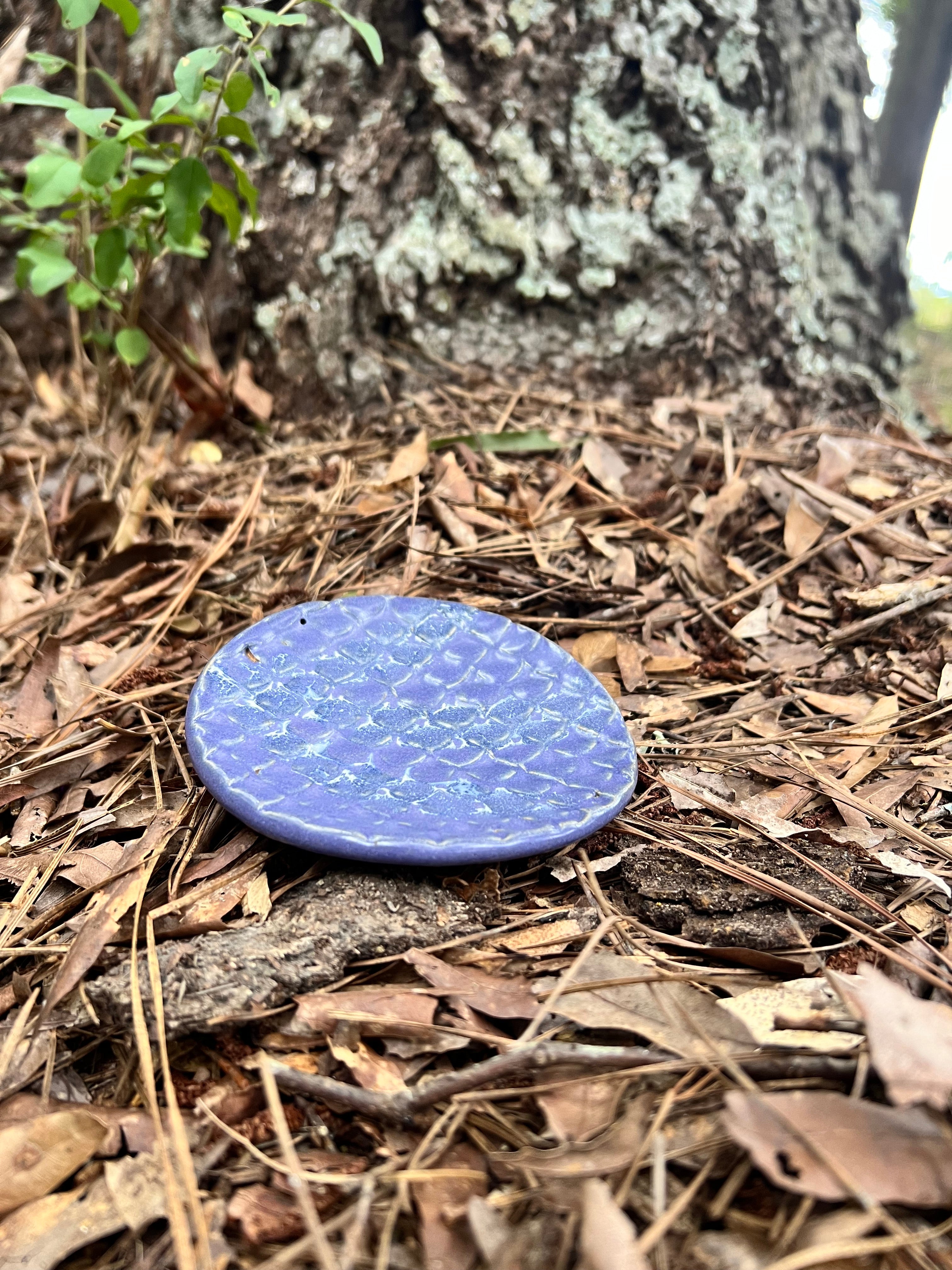violet dragon scale trinket dish