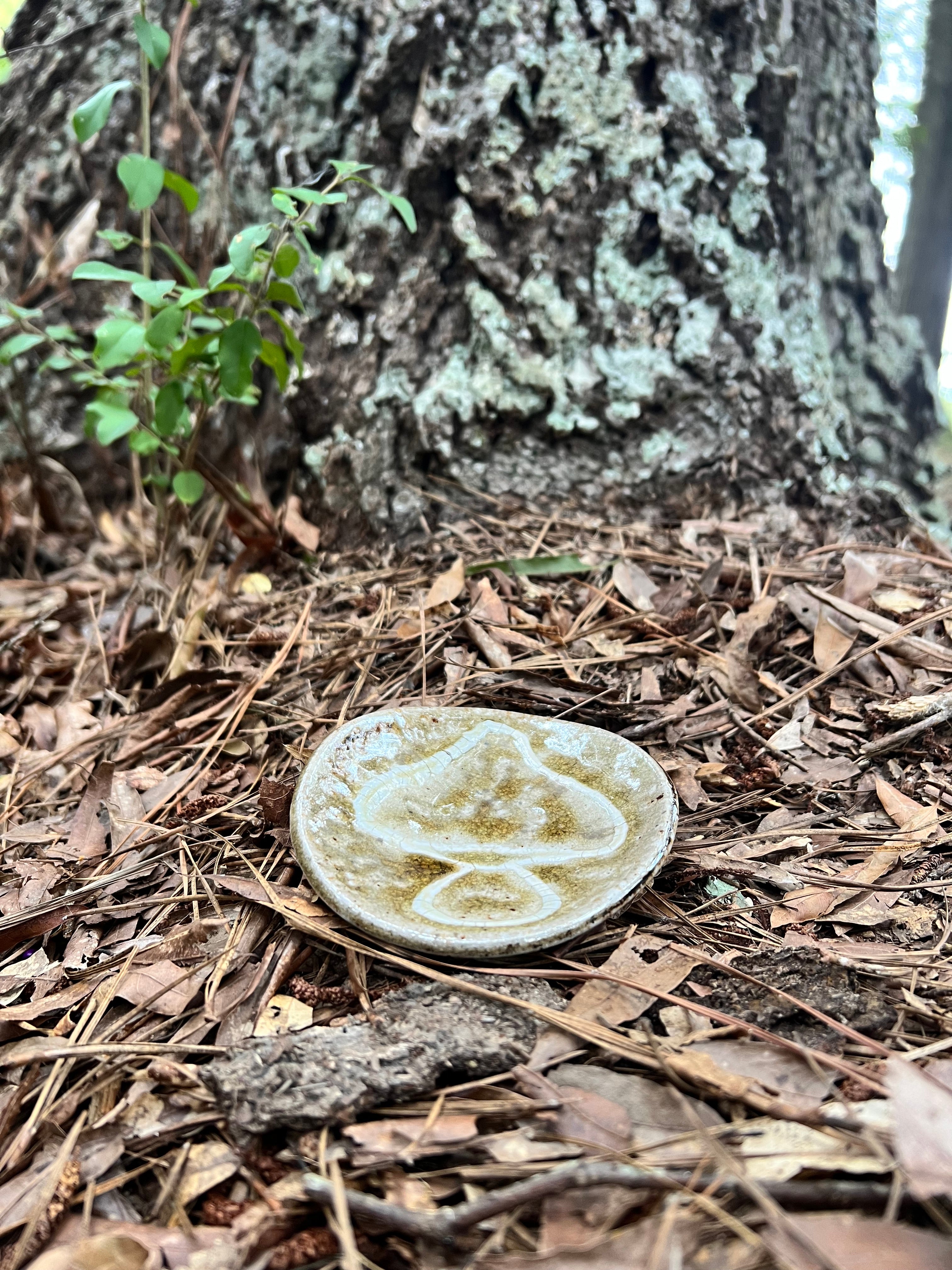 wood fired trinket dish