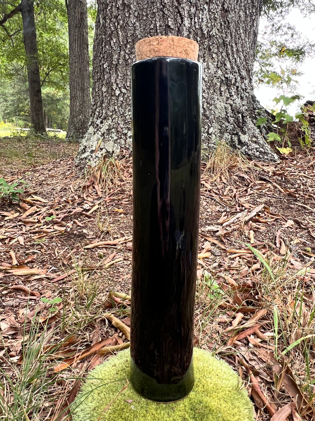 black stick incense holder