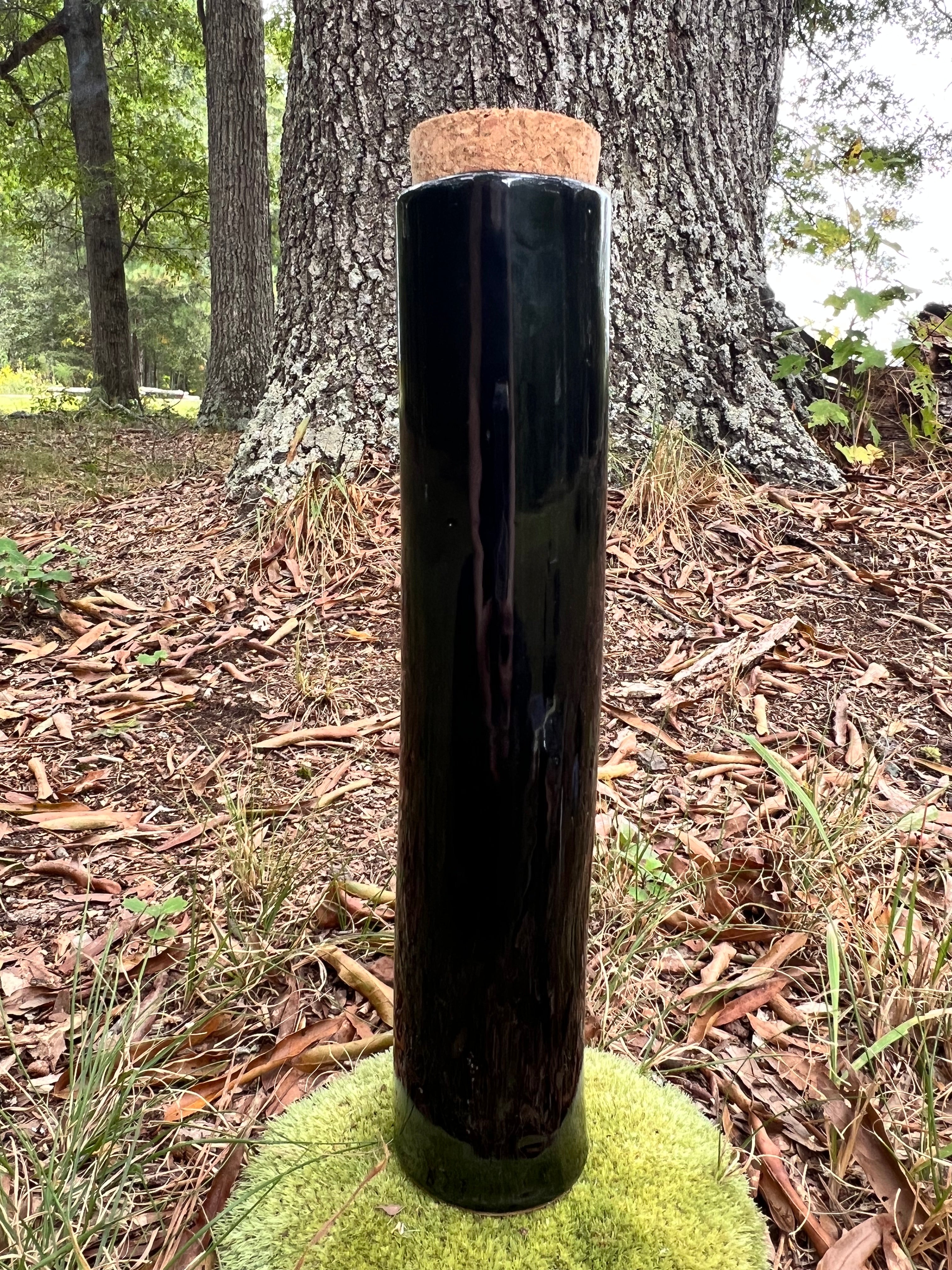 black stick incense holder