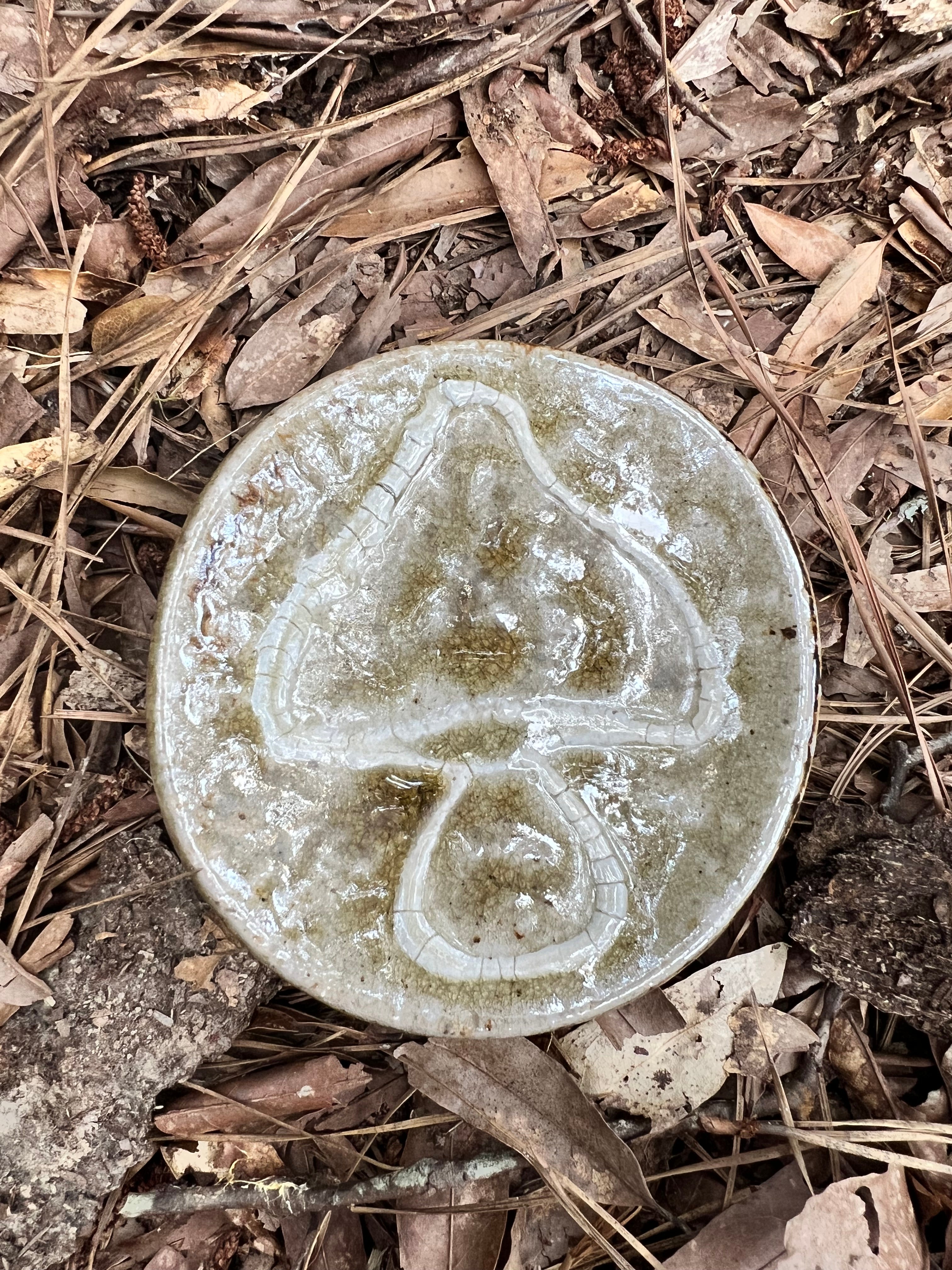 wood fired trinket dish