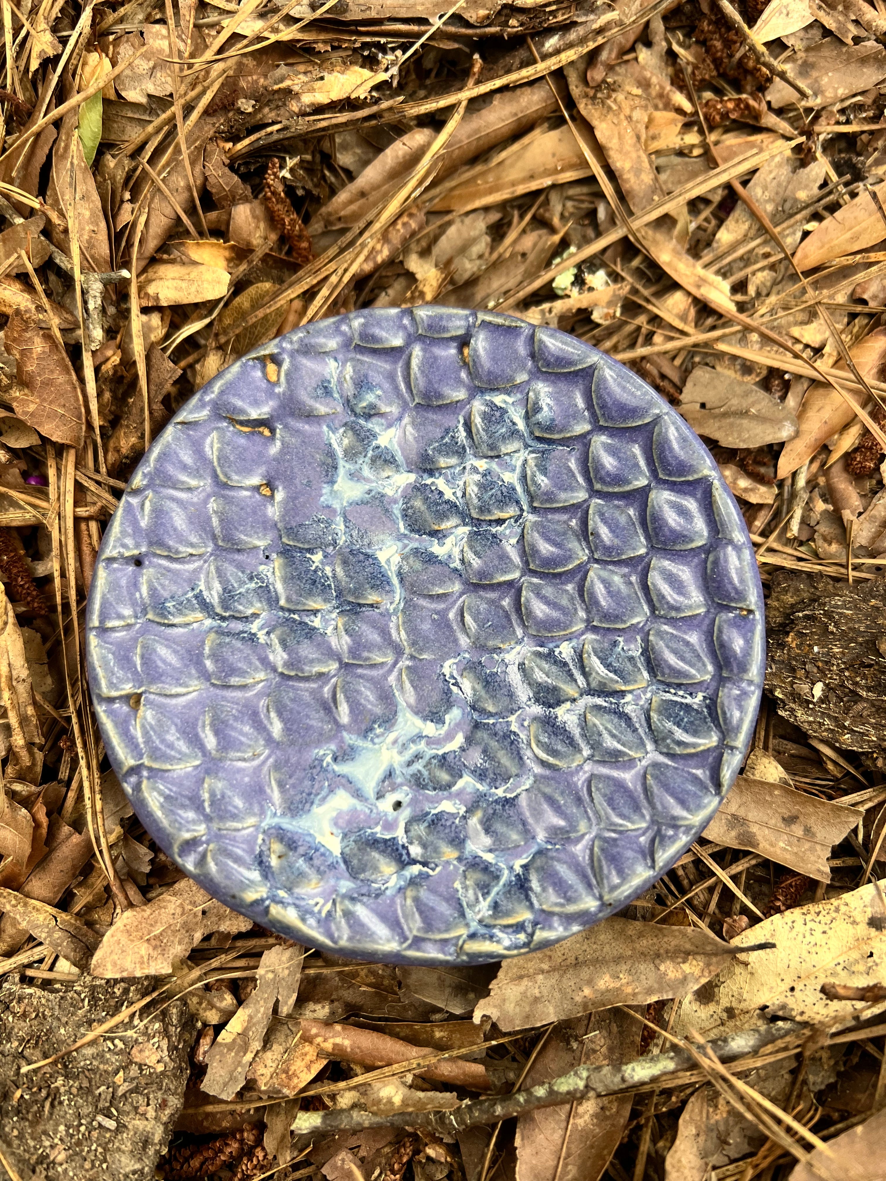 violet dragon scale trinket dish